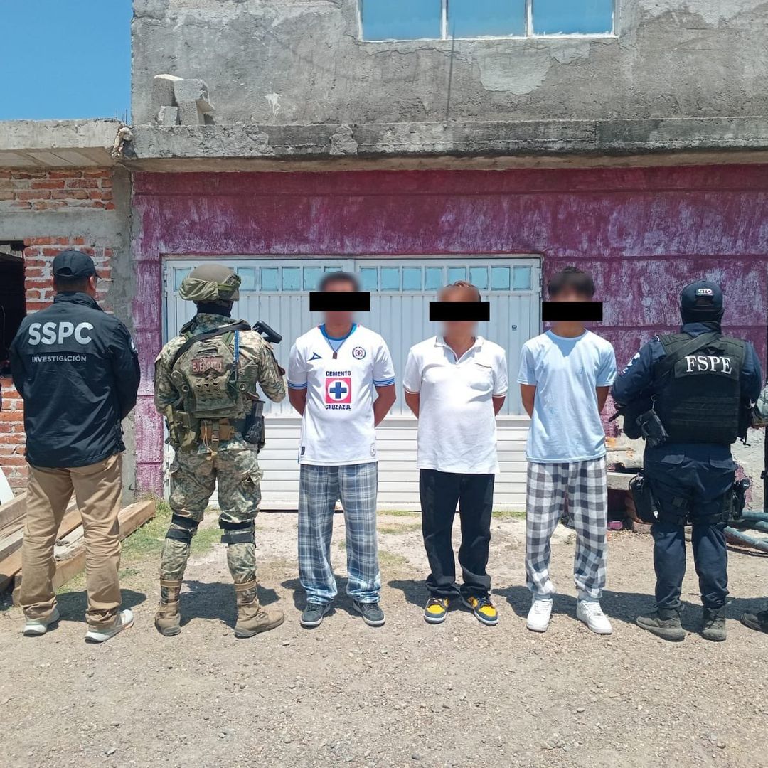 Tres personas detenidos en estos operativos.